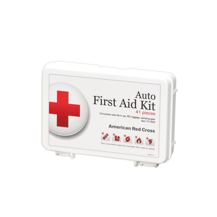 First Aid Only 711320 Consumer Auto Kit, Plastic