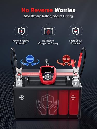 Ancel BA101 12V Car Battery & Alternator Tester – Digital Automotive Analyzer