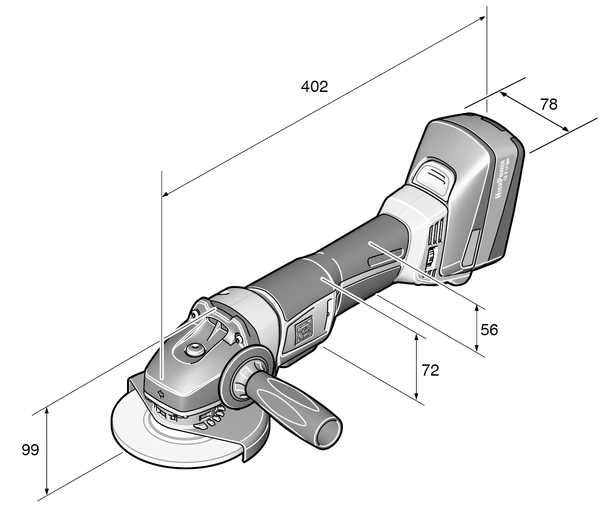 Fein 71200362090 Cordl.Angle Grinderccg18-115Blpd/N09 18V