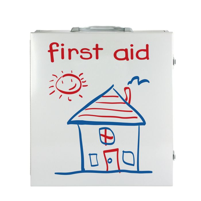 First Aid Only 712005 Pediatric 3 Shelf Metal Station