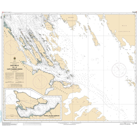 Paradise Clay CAN7121 CHS Chart Cape Mills to/ Cape Rammelsberg