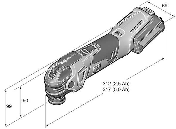 Fein 71293262090 Amm 300 Plus Select N09 12V