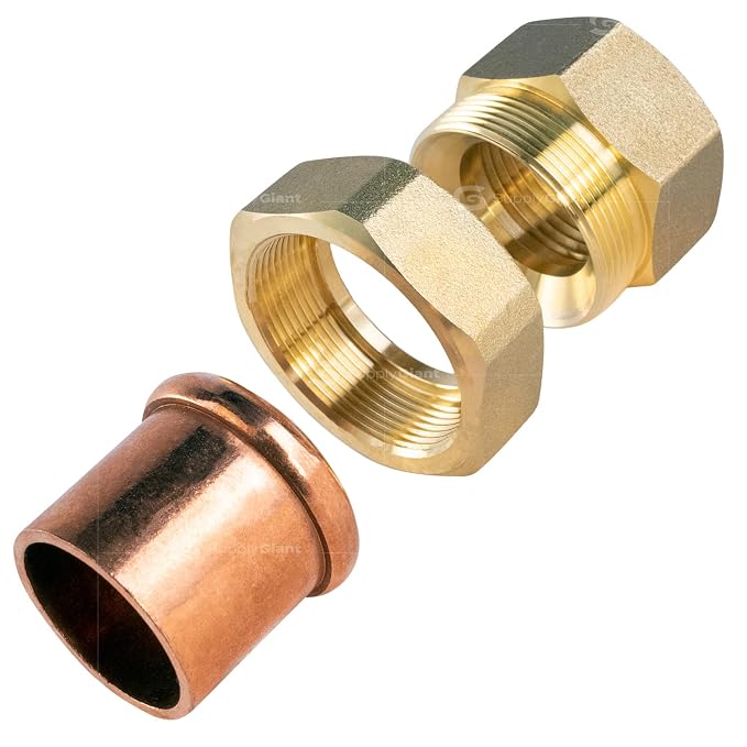 Everflow PPFU0112-NL 1.5 Lead Free Union, P x FPT, 1-1/2'' x 1-1/2''