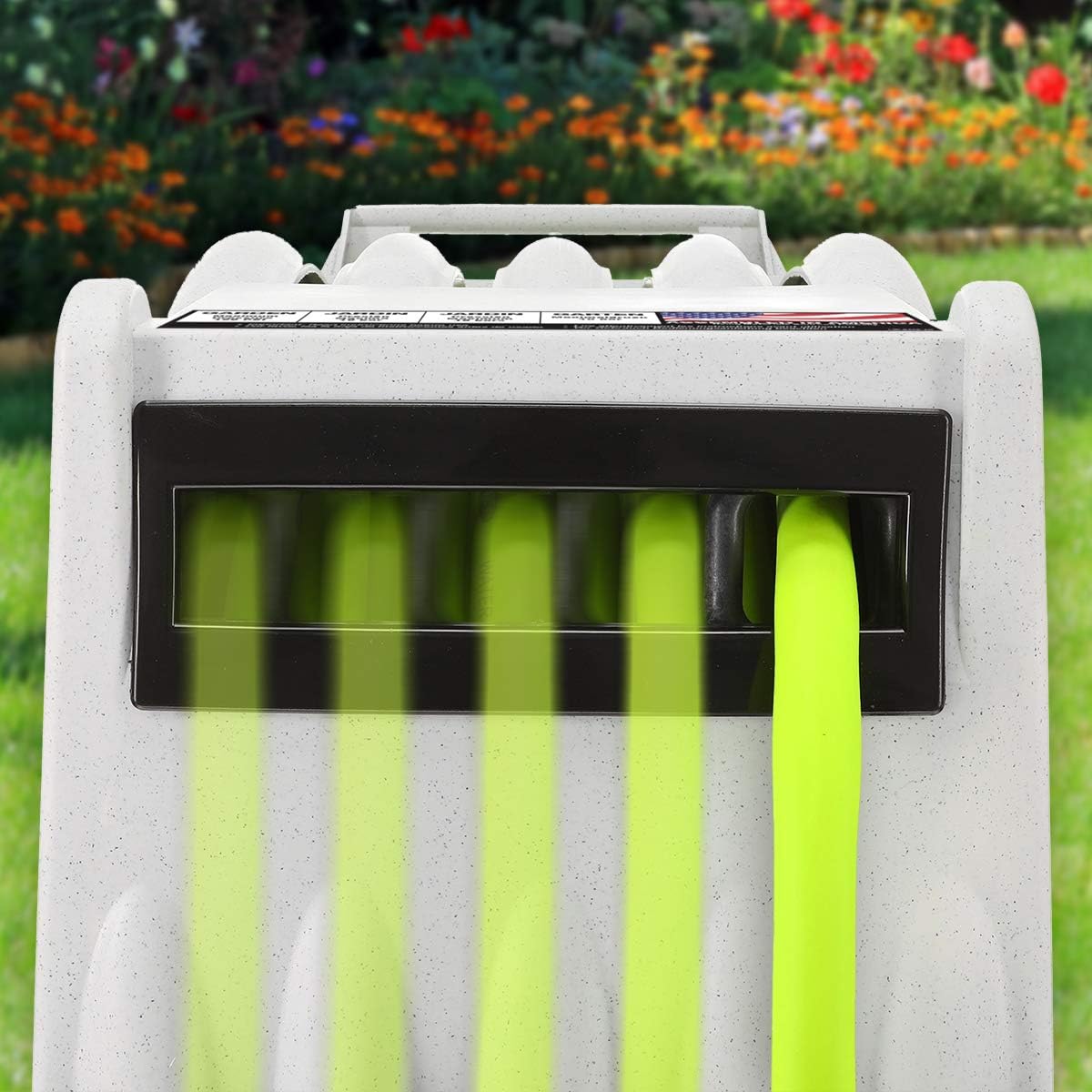 FlexZilla L8340FZ Pro Retractable Water Hose Reel with Levelwind™ Technology, 1/2" x 70'