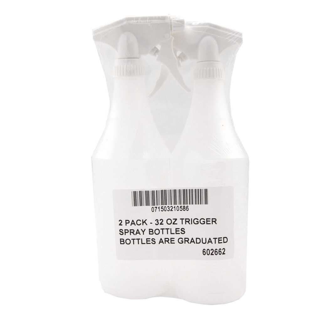 AbilityOne 71503210586 Skilcraft Spray Bottle 32Oz.- 2Pk - 1 Quart