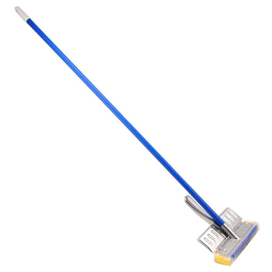 AbilityOne 71503591609 Lc Industries Sponge Mop Scubstrip Metal - Sponge Head - Metal Handle - Non-Abrasive Scrubber Strip