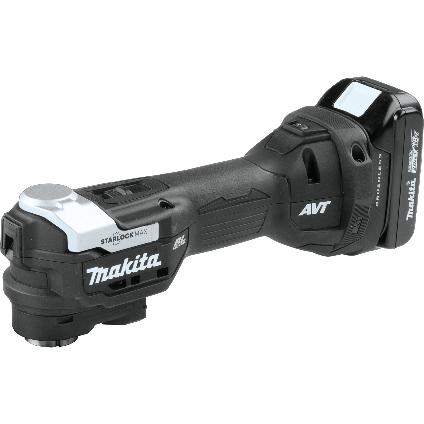 Makita XMT04R1B 18V LXT® Lithium‘Ion Sub‘Compact Brushless Cordless StarlockMax® Oscillating Multi‘Tool Kit (2.0Ah)