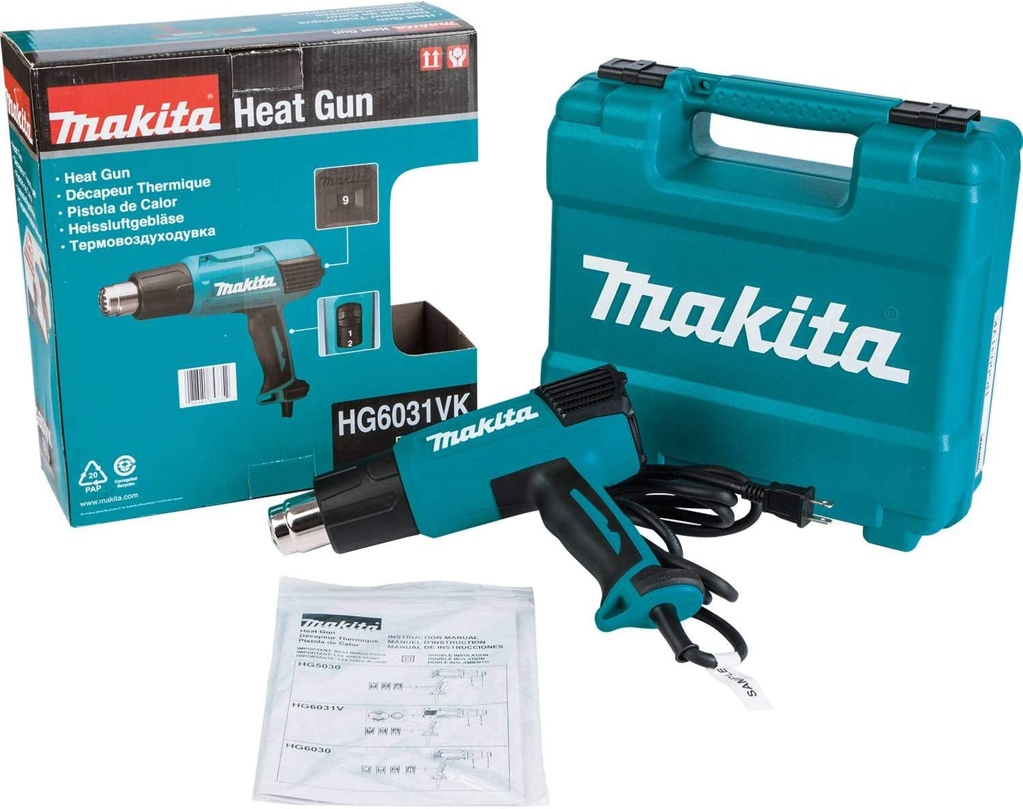 Makita HG6031VK Variable Temperature Heat Gun