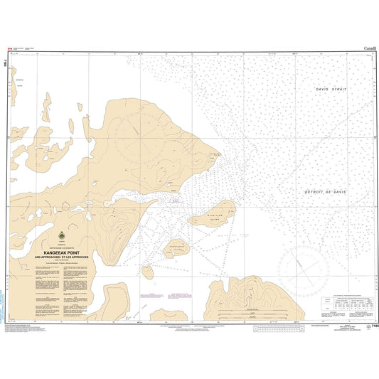 Paradise Clay CAN7185 CHS Chart Kangeeak Point and Approaches