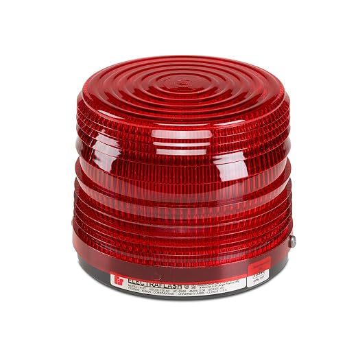 Federal Signal 141ST-120R Electraflash® Strobe Warning Lights, Red