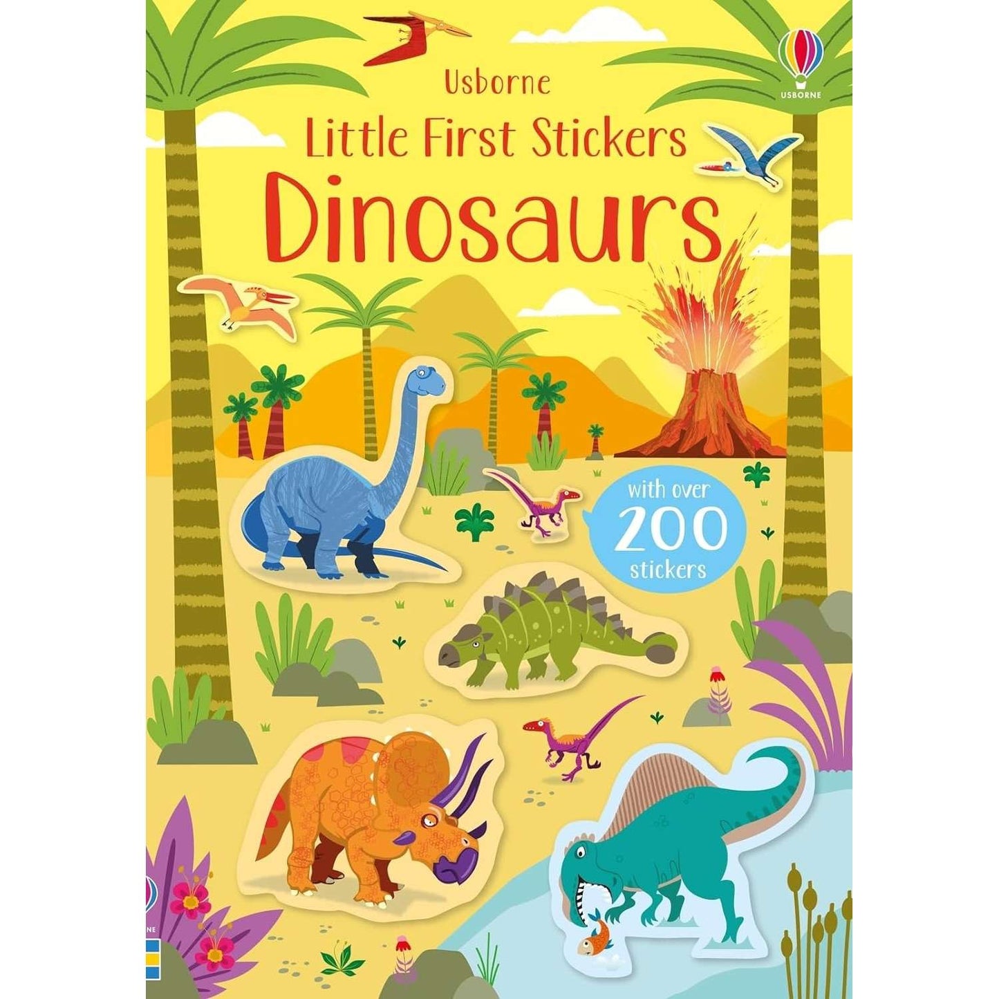 Paradise Clay HRW198 Little First Stickers Dinosaurs - Book