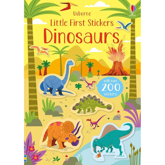 Paradise Clay HRW198 Little First Stickers Dinosaurs - Book