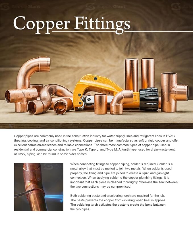 Everflow PPCL0150 1.5 Copper Coupling - No Stop, P x P, 1-1/2'' x 1-1/2''