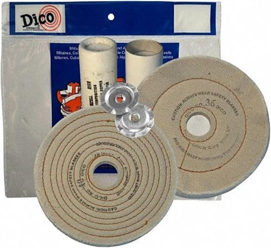 Dico 527-BTCI-6 Soft Metal 6-Inch Buffing Kit