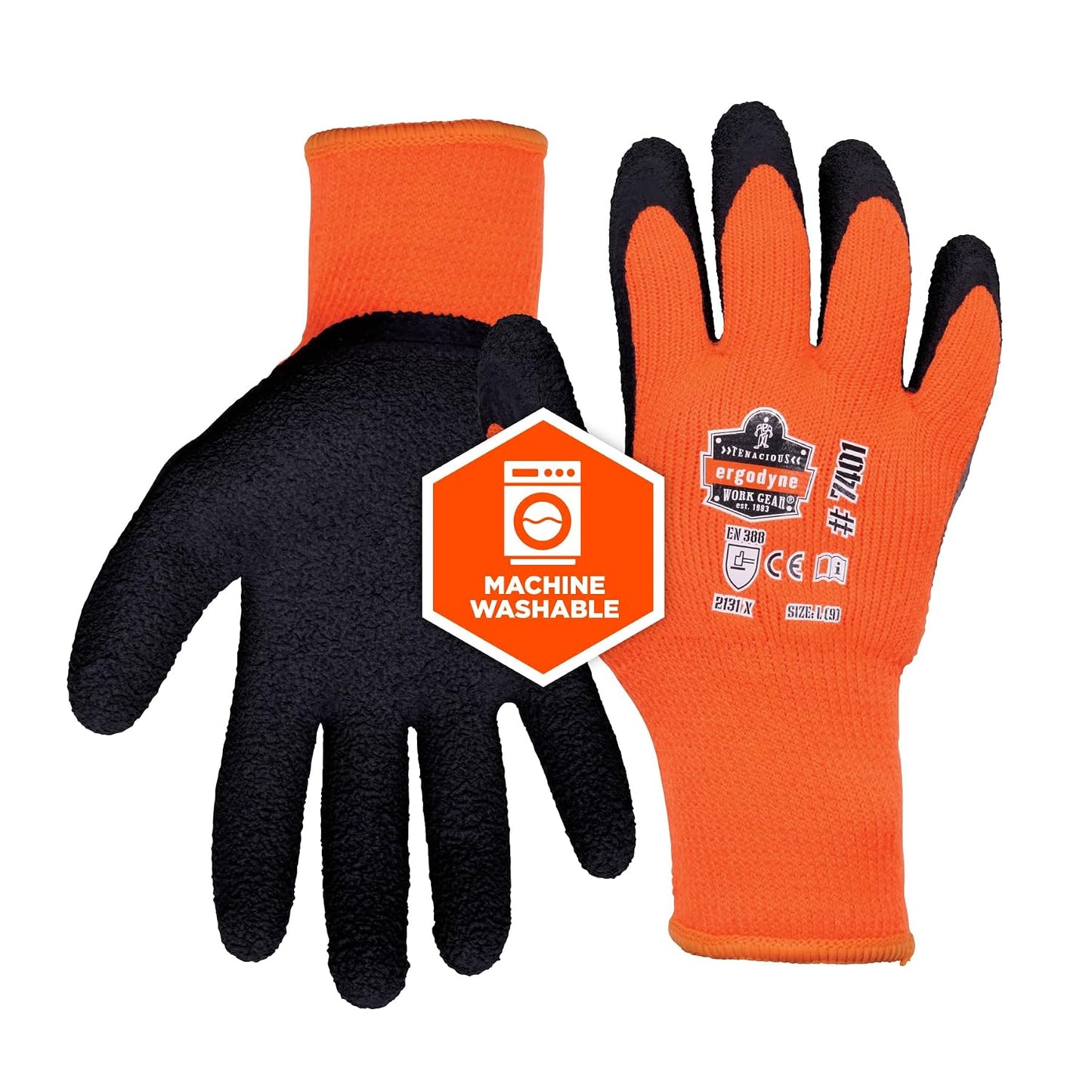 Ergodyne 17895 ProFlex 7401 Coated Lightweight Winter Work Gloves