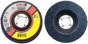 CGW ABRASIVES 42324 4-1/2X7/8 Z3-60 T29 Reg100% Za Flap Disc