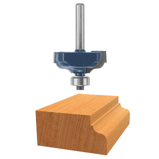 Bosch 85584M 1-3/8 In. X 9/16 In. Carbide Tipped Ogee With Fillet Bit