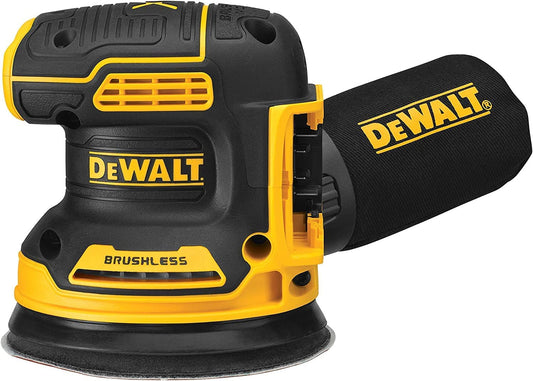 Dewalt DCW210B 20V Max* Xr® 5 In Brushless Cordless Variable-Speed Random Orbital Sander (Tool Only)