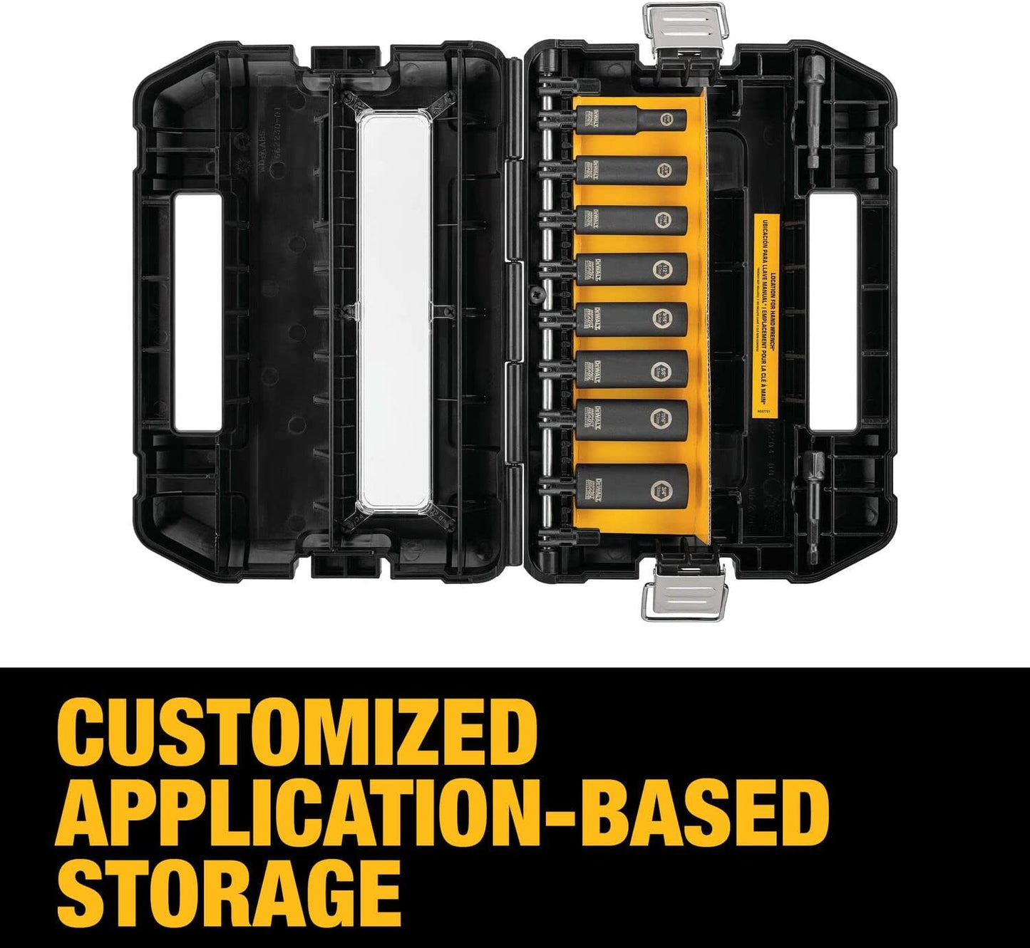 Dewalt DW22838 Impact Ready® 3/8" Socket Set (10 Pc)