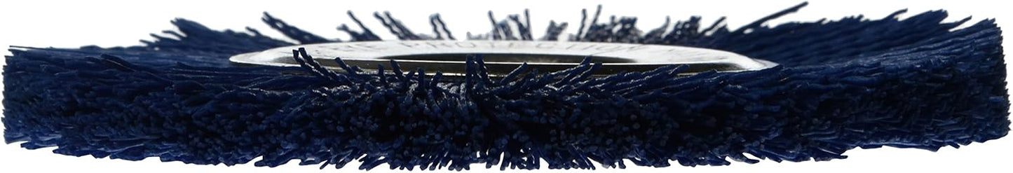 Dico 541-766-6 Nyalox Bench Brush 6-Inch Blue 240 Grit