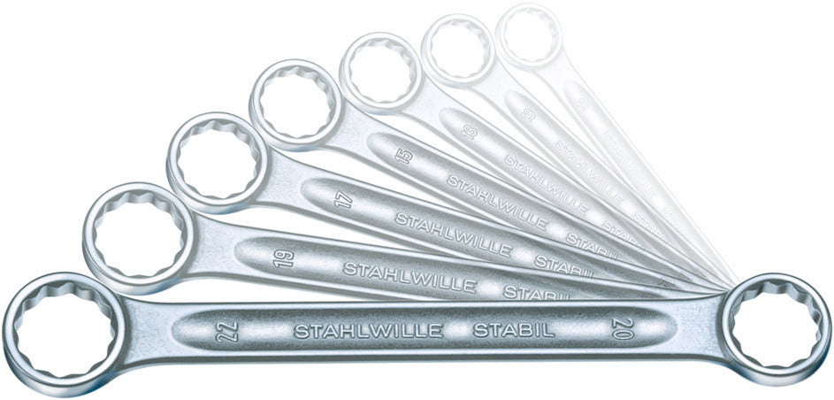 Stahlwille 96410501 21/10 Double Ring Wrench Set