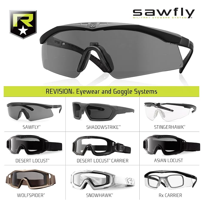 Revision Military 4-0076-0201 Sawfly® Legacy - Yellow Deluxe Kit (Regular)