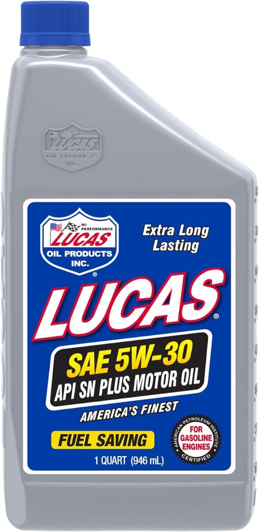 Lucas Oil 10474 SAE 5W-30 API SP Motor Oil/Quart