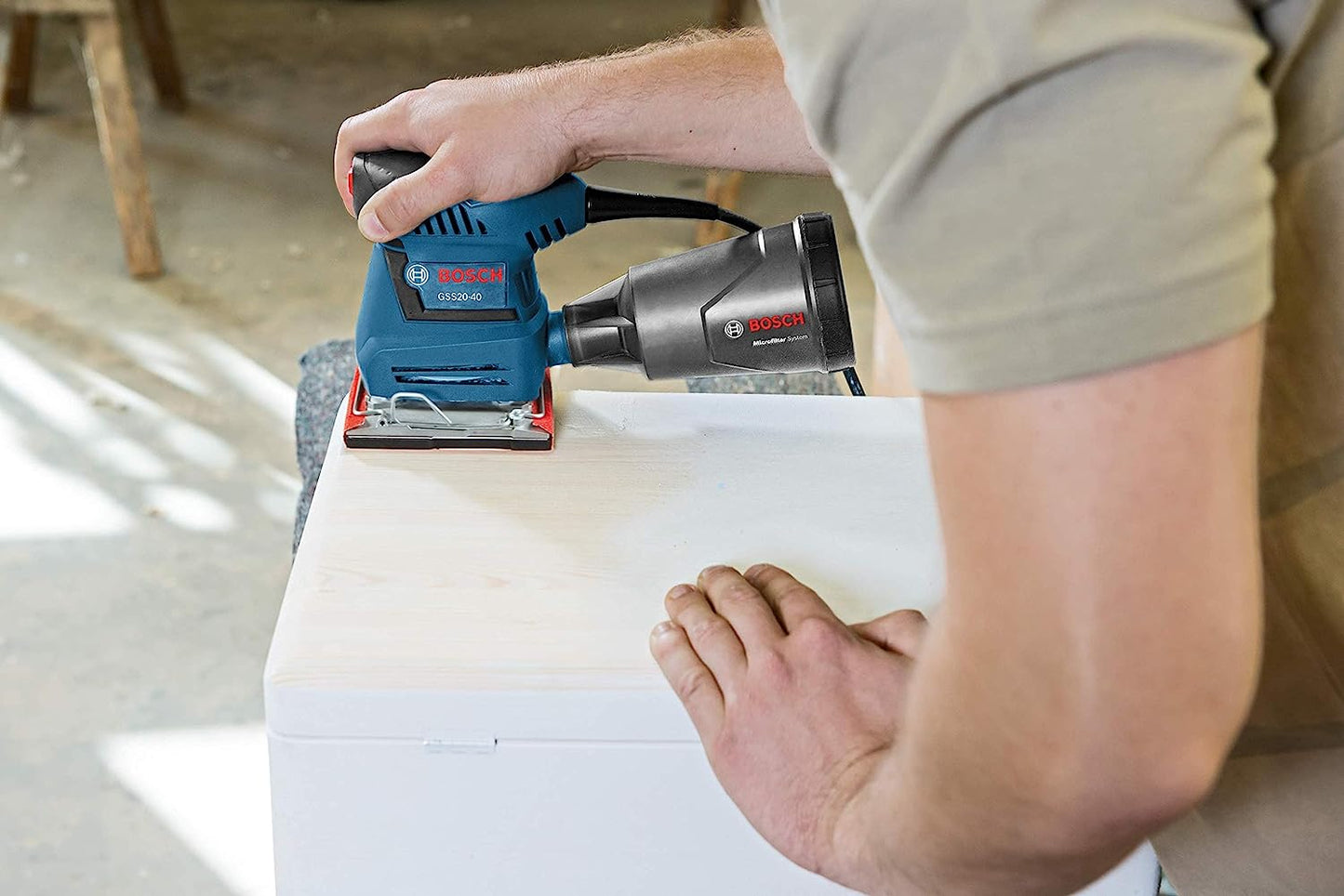 Bosch GSS20-40 120V 1/4-Sheet Orbital Sander