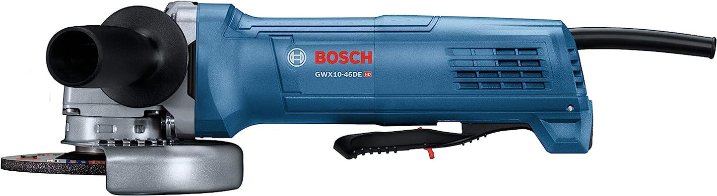 Bosch GWX10-45DE 120V 4-1/2" 10A Pad D Xlck