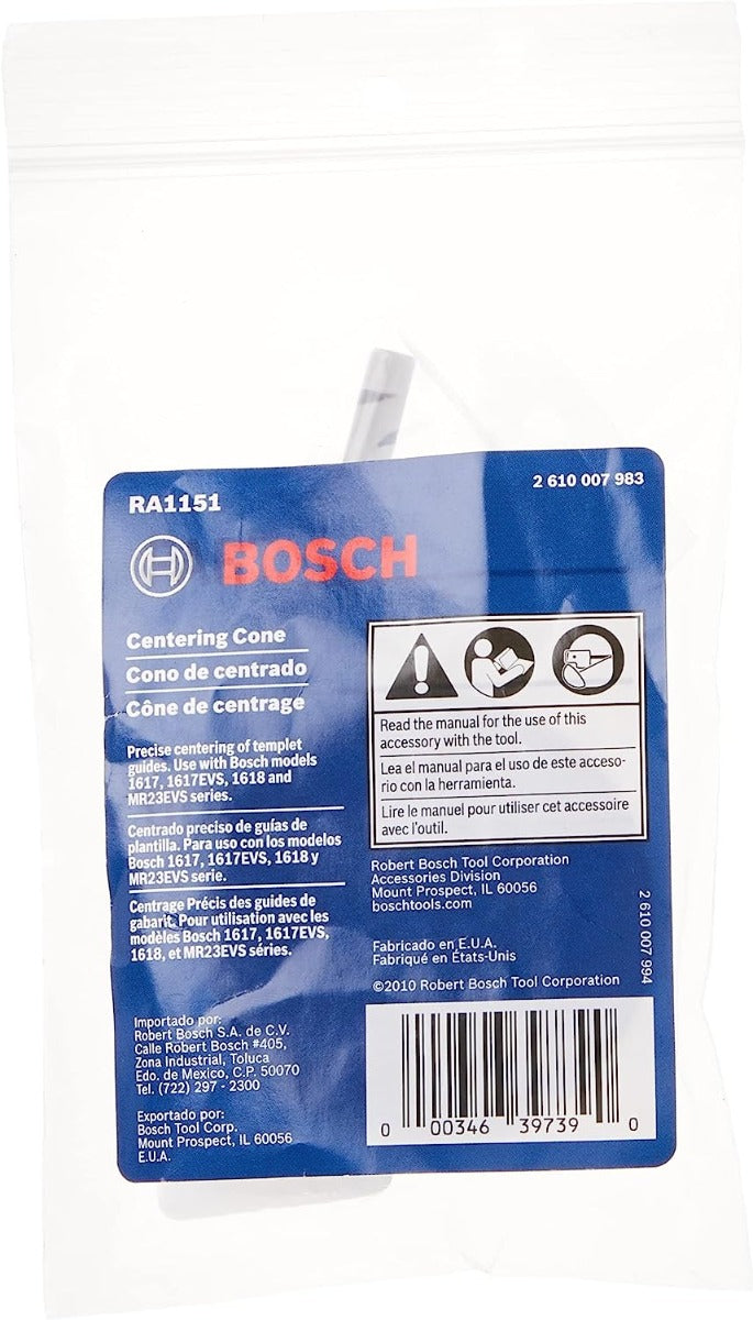 Bosch RA1151 Router Subbase Centering Device