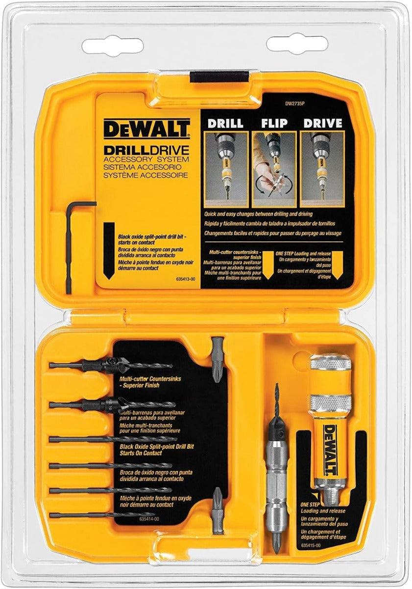 Dewalt DW2735P 12 Pc Drill / Drive Holder Set