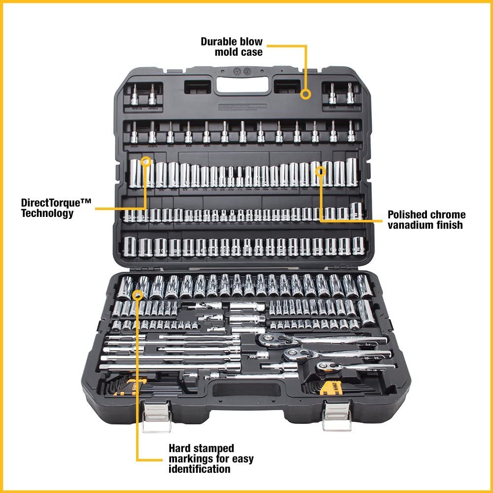 Dewalt DWMT75049 192Pc Mechanics Tools Set