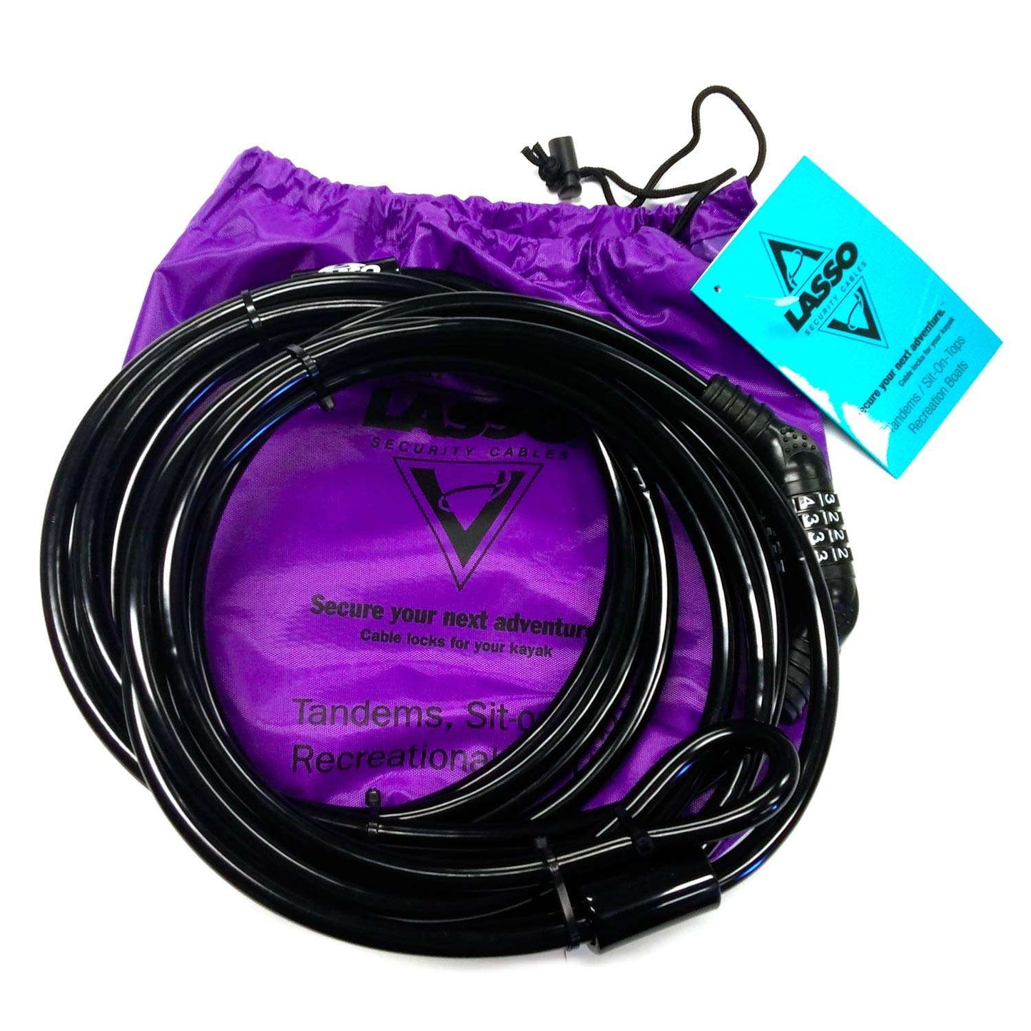 Paradise Clay LAS005 Lasso Tandem Kayak Security Cable/Sit Top SLC1200