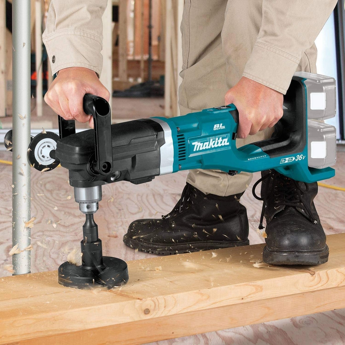 Makita XAD03Z 36V (18V X2) LXT® Brushless 1/2" Right Angle Drill, Tool Only