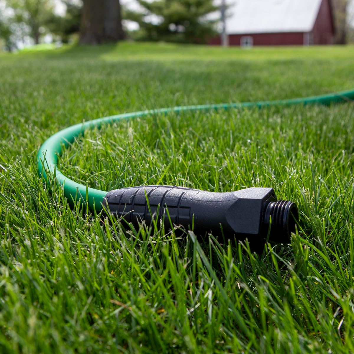 Colors HFZC505GRS-E SwivelGrip® Garden Hose, 5/8" x 5', 3/4" - 11 1/2 GHT Fittings, Forest Green