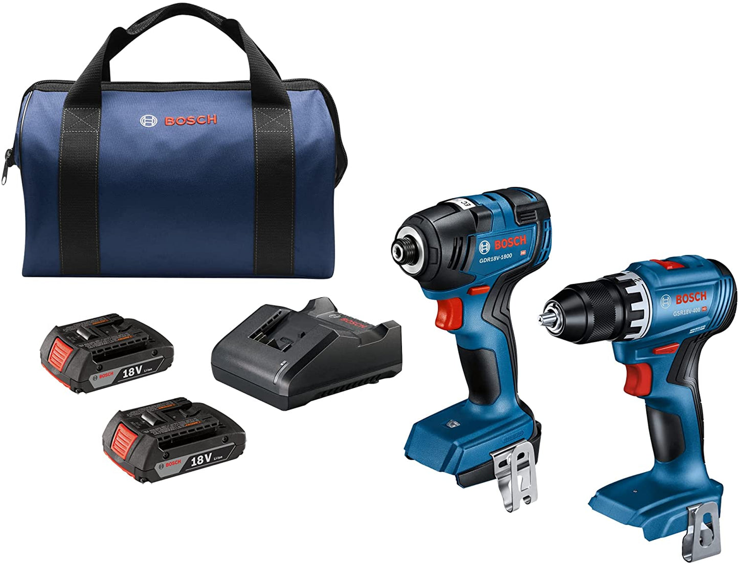 Bosch GXL18V-27B22 18V 2-Tool Combo Kit