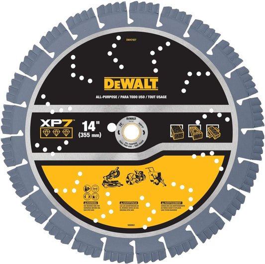 Dewalt DW47427 Xp7 All-Purpose Segmented Diamond Blades