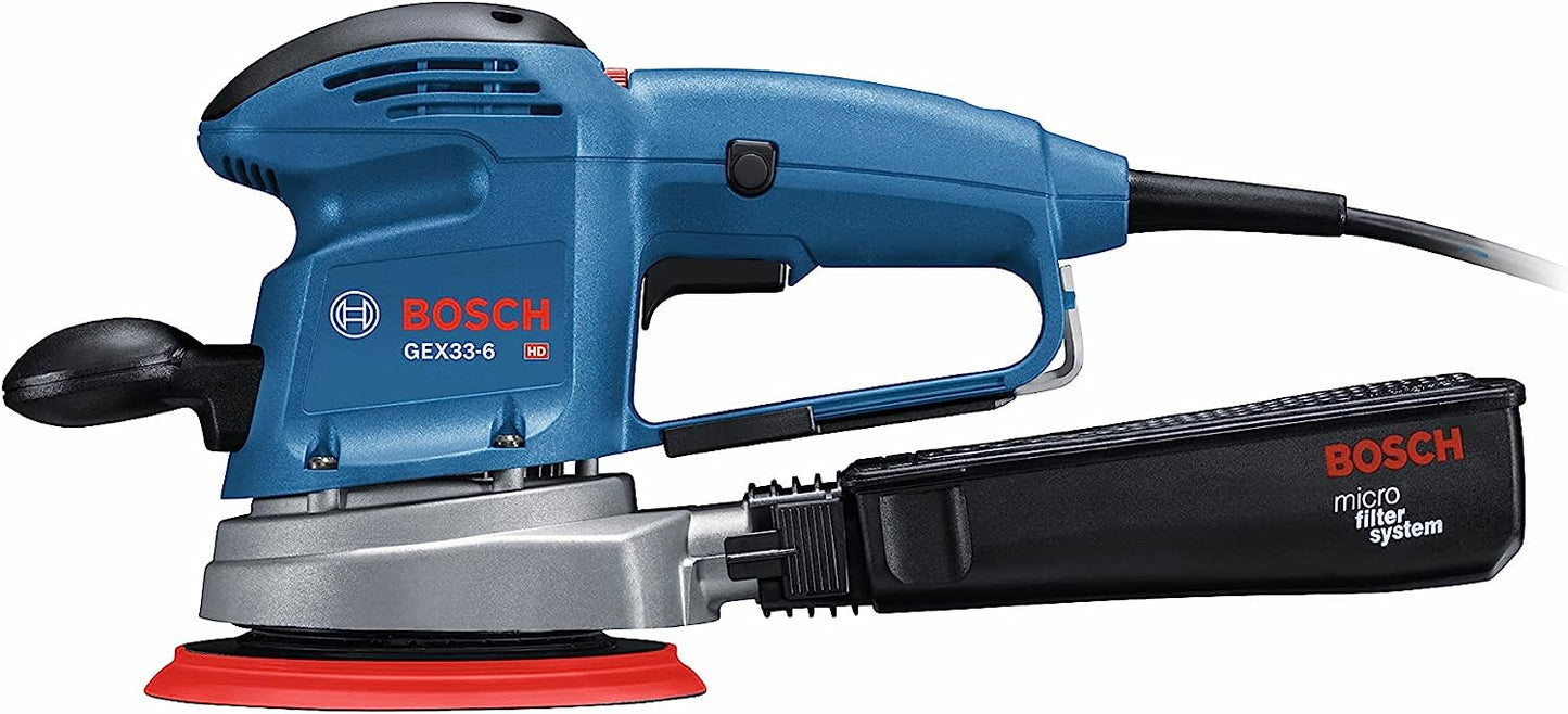 Bosch GEX33-6N 120V 6" Ro Sander/Polisher