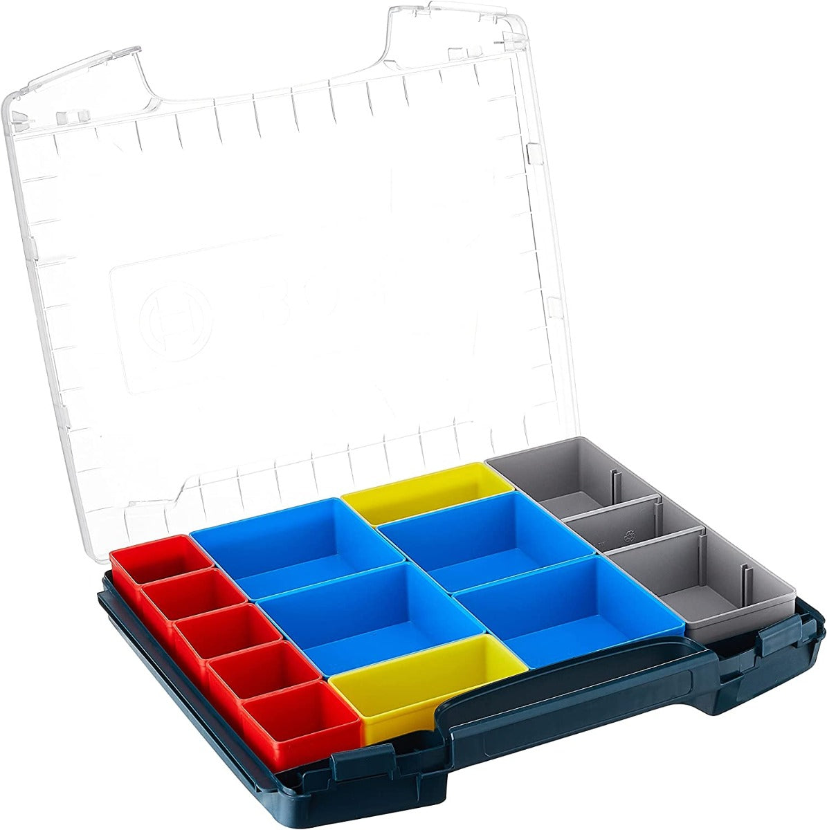 Bosch i-Boxx53-12 Closed Case Drawer (Thin) W/ Set Of 12 Organizers For L-Boxx-3D