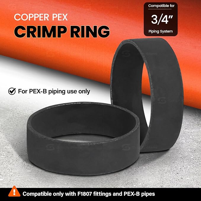 Everflow PPCR0034 0.75 Copper Cross-Over, P x P, 3/4'' x 3/4''