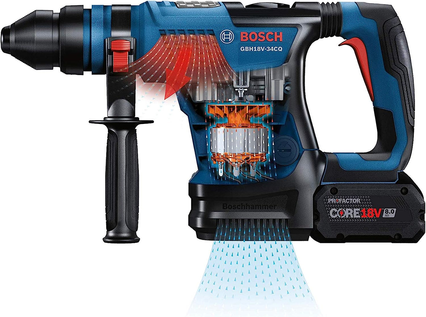 Bosch GBH18V-34CQN 18V Sdsplus Rot Hammer Bare