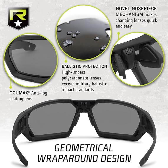Revision Military 4-0750-0004 Shadowstrike Ballistic Sunglasses - Photochromic Basic Kit