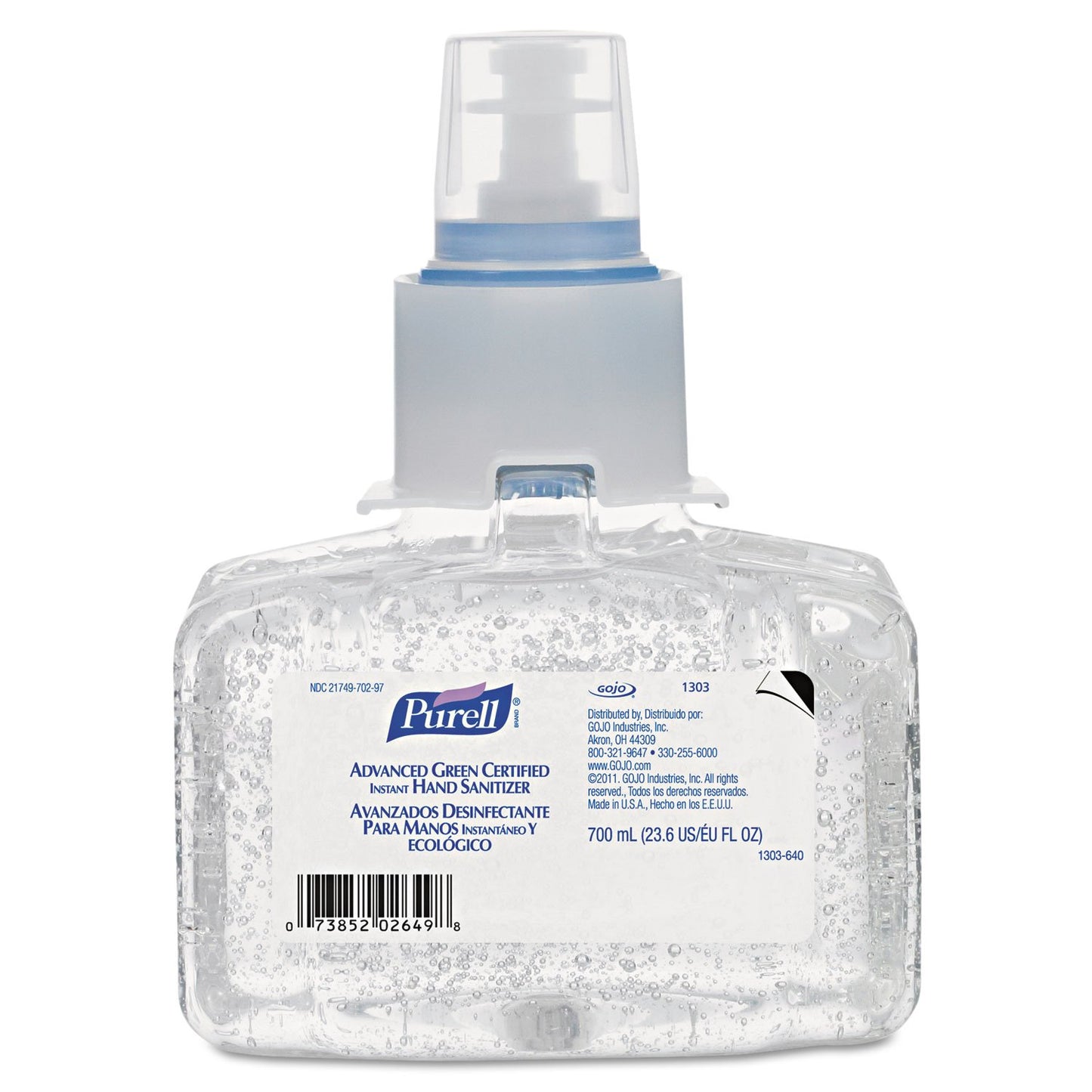 PURELL® 1303-03 Purell Adv Green Hand Sanitizer Ltx 700 Ml (3 EA)