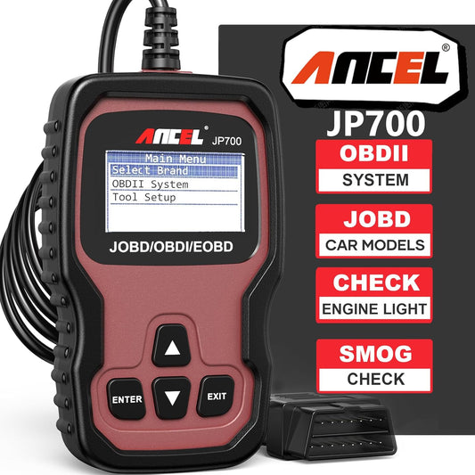 Ancel JP700 OBD2 Vehicle Diagnostic Scanner – (JOBD & OBDII Code Reader)