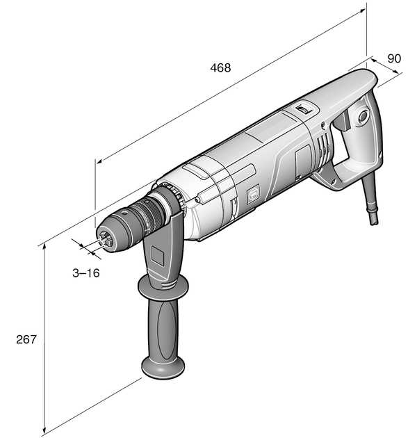 Fein 72054960090 Hand Drill_Bos16-2 Set1/N09 120V6