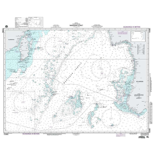 Paradise Clay NGA_72085 NGA Chart Makassar Strait - Southern Portion