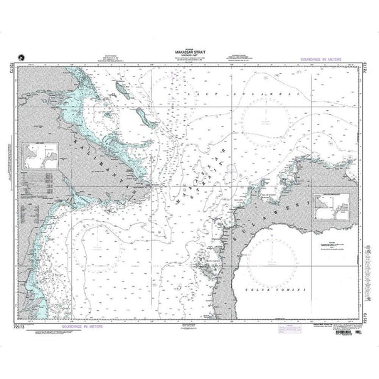 Paradise Clay NGA_72173 NGA Chart Makassar Strait - North Part