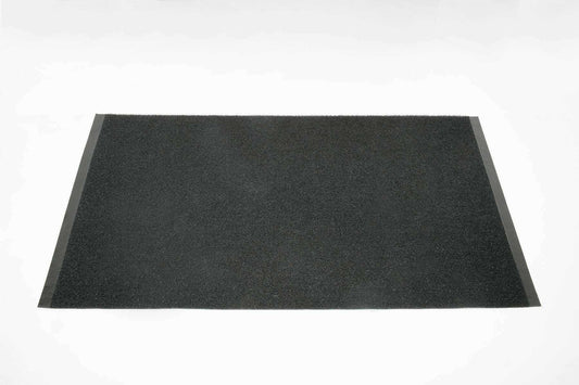 AbilityOne 7220015826240 3-Mat Entry System - Scraper/Wiper Vinyl Loop - 4' X 1/2" X 6' - Black