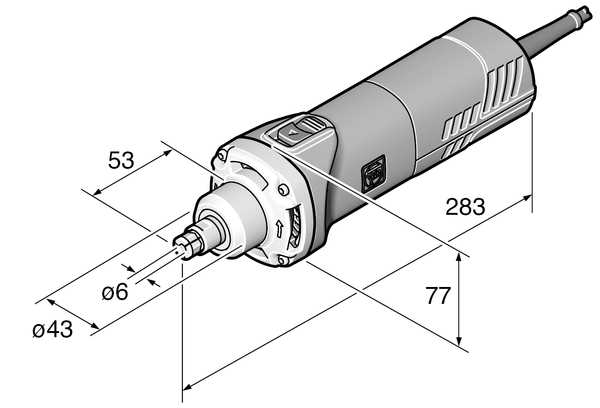 Fein 72231760090 Hand Grinder Gsz8-280Pe/N09 120V6