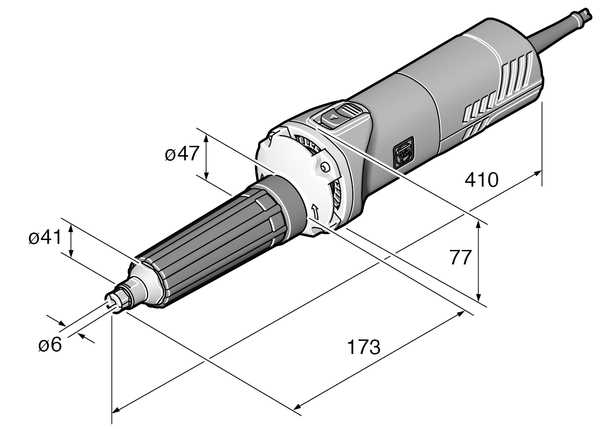 Fein 72232060090 Hand Grinder Gsz8-90Pel/N09 120V6